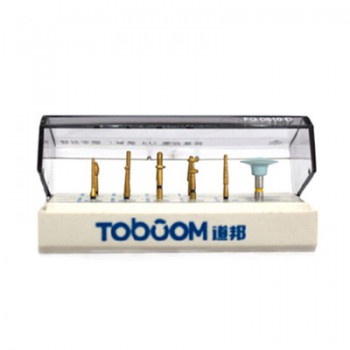 Toboom® FG0610D Kits for Preparation Anterior Teeth Ceramics/Zicronia Crown 10Pcs
