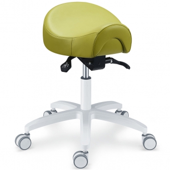 TYTC PLST-075 Ergonomic Dental Assistant Stool Dental Hygiene Saddle Stool (Angle and Height Adjustable)