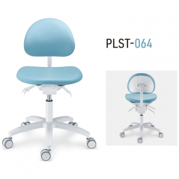 TYTC PLST-064-067 Dental Assisting Chairs Ergonomic Dentist Stool (Adjustable Seat and Backrest Angles)