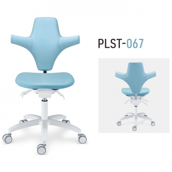 TYTC PLST-064-067 Dental Assisting Chairs Ergonomic Dentist Stool (Adjustable Seat and Backrest Angles)