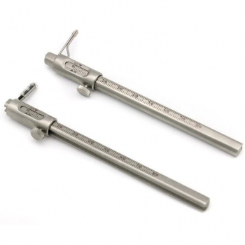 Dental Implant Measuring Gauge Scale 0-80mm Orthodontic Sliding Caliper