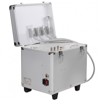 GOARD G12-A Mobile Dental Unit / Dental Portable Unit with Compressor+Suction Saliva