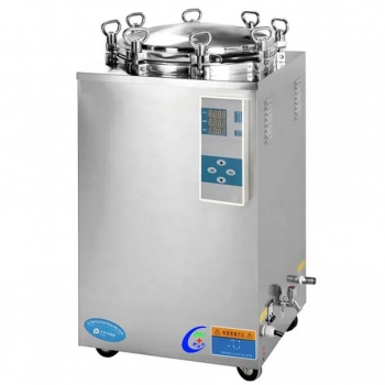 JIBIMED LS-LD 35L/ 50L/ 75L/ 100L/ 120L/ 150L Vertical Pressure Steam Autoclave Sterilizer 105℃ - 134℃ LED Display