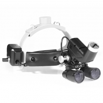 YUYO DY-Kit 4.0X/5.0X/6.0X/8.0X-R Dental Binocular Loupe + 5W LED Headband Headlight