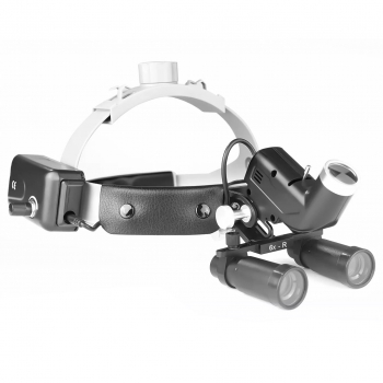 YUYO DY-Kit 4.0X/5.0X/6.0X/8.0X-R Dental Binocular Loupe + 5W LED Headband Headlight