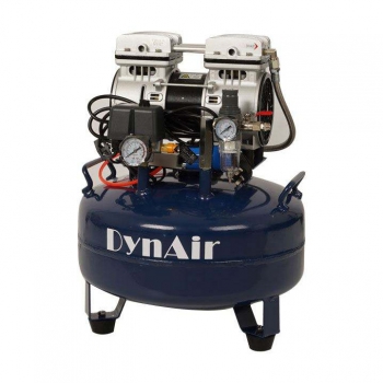 Dynamic DA5001 Dental Oil Free Oilless Air Compressor 22L Tank 0.55kW/0.75HP