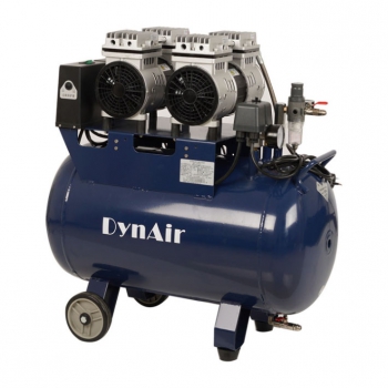 Dynamic DA7002 Dental Oil Free Oilless Air Compressor 50L Tank 1.5kW/2HP