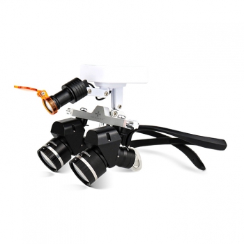 WJ YWJ-MG11U 3.0X-5.0X Dental Ergonomic Binocular Loupes With Headlight (Adjustable Magnification)