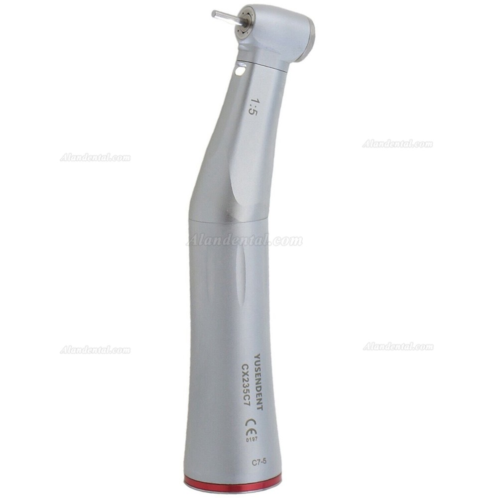 YUSENDENT COXO C-PUMA INT+ Built in Electric LED Micro Motor+ CX235C7-1 1:5 Fiber Optic Contra Angle Handpiece