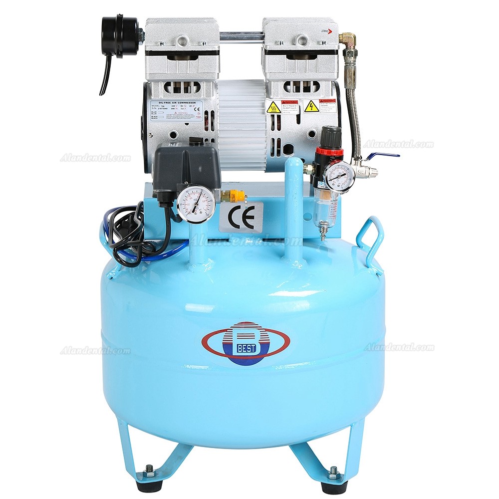 Best® BD-201 40L Dental Air Compressor Noiseless Oilless 150L/min