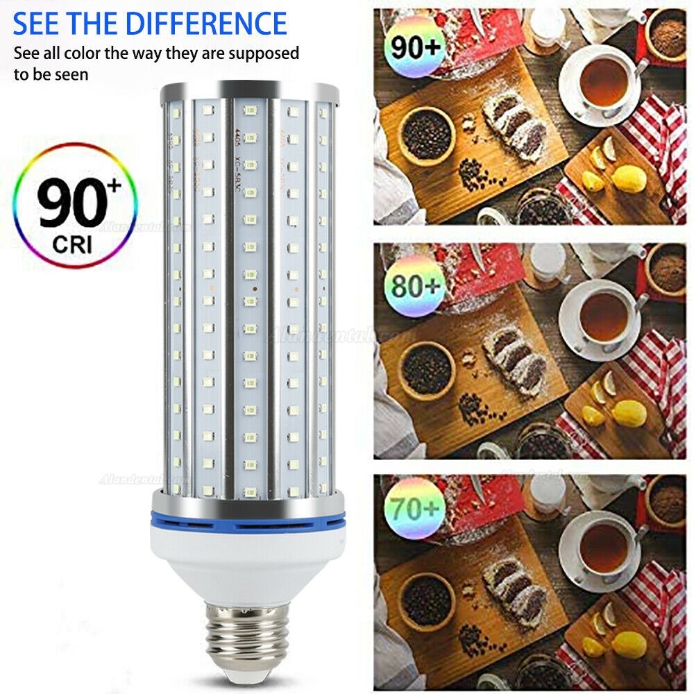 60W UV Germicidal Lamp LED UVC Bulb E27/E26 Home Ozone Disinfection Light Corn UVC Lamp