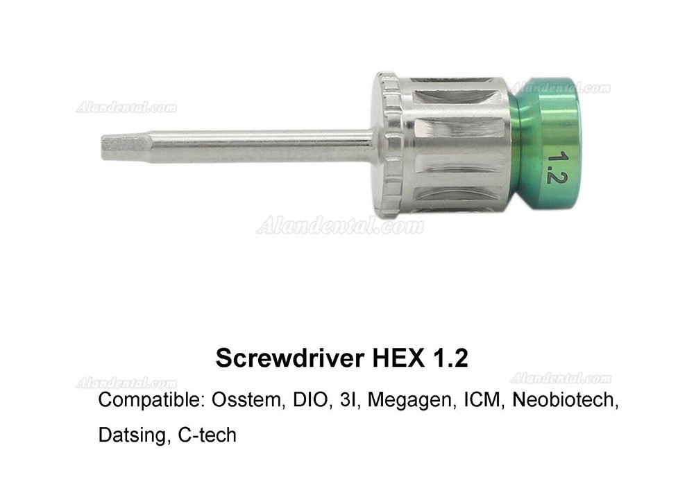 Universal Dental Implant Abutment Screwdriver Torque Ratchet Shank